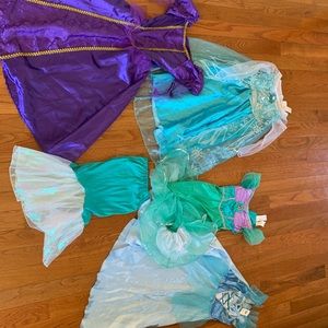 Children’s dress up clothes, Princess costumes